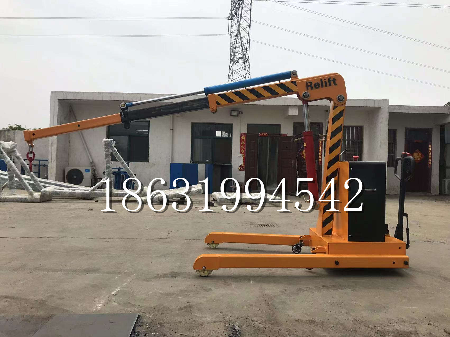 大厂回族自治县久征定做3吨三轮随车吊 农用园林绿化移树吊 平板工程用小吊机