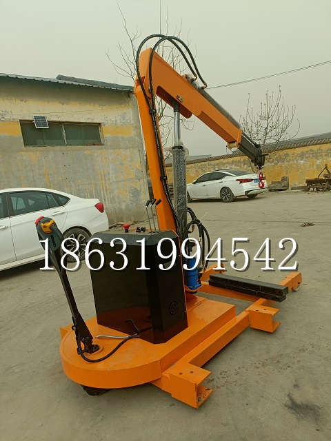 大厂回族自治县自卸车厢随车吊 自制轮式四不像起重机 四驱平板吊 5吨 贵盛