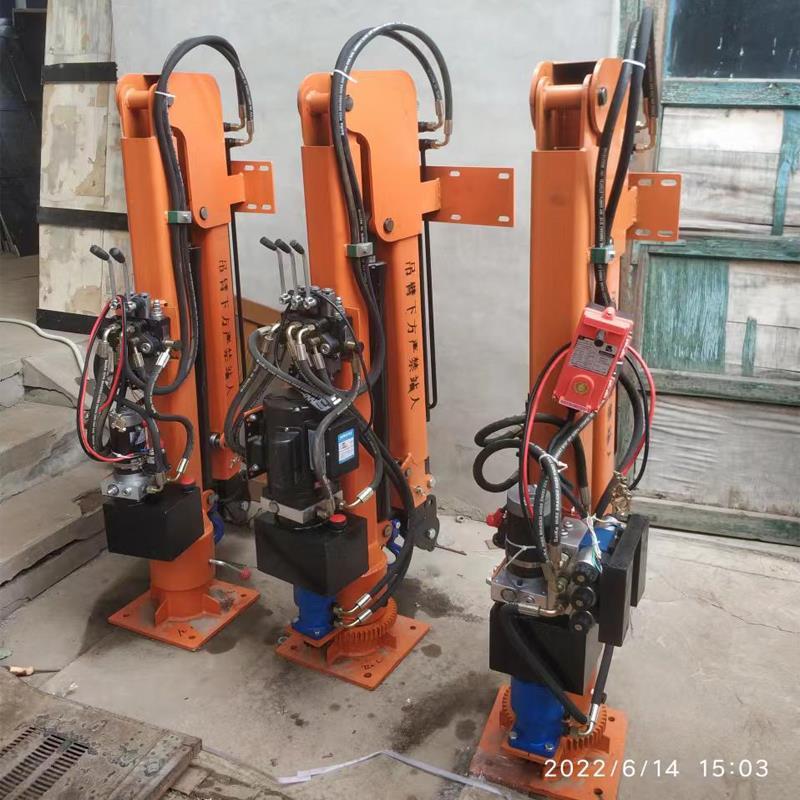 大厂回族自治县重汽蓝牌随车吊 3.2吨 国六动力强 液压驱动 农用自卸起重机